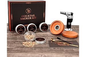 Troque Brands Cocktail Smoker Kit | Perfect for Whiskey Enthusiasts, Enables In-Cocktail Smoke Infusion