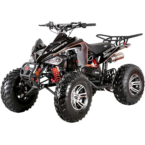 ATV Gas Power for Adult 4-Stroke Gas Four Wheeler Maximum Speed Black
