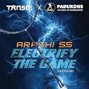 TANSO Arashi SS Strung Badminton Racket (35 Lbs Tension, Recommended by Padukone School of Badminton, 77 Grams Ultra Light Weight Full Carbon Fiber with Premium Strings and Full Racquet Cover) gallery image