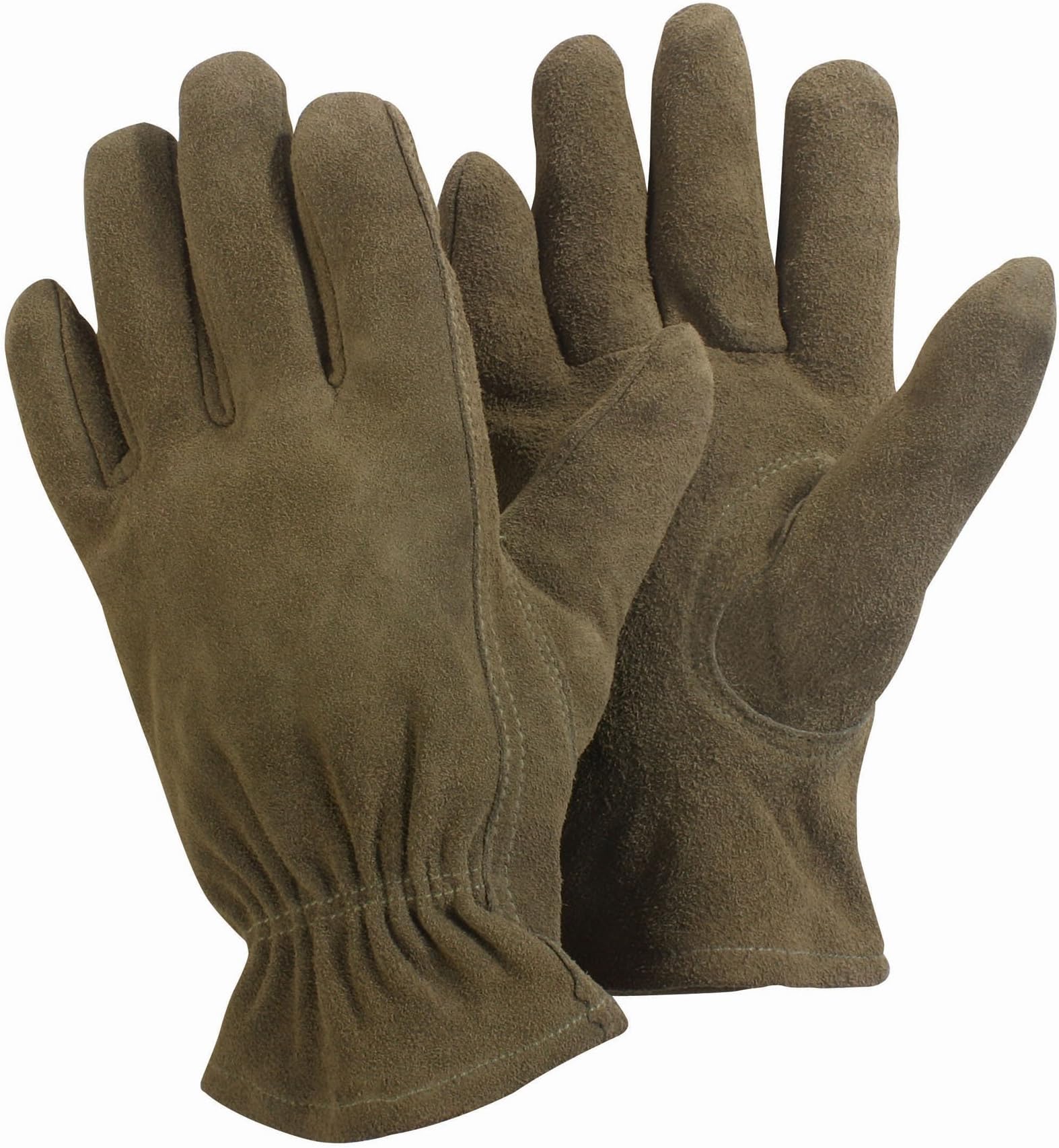 Briers Medium Ladies Washable Leather Gardening Gloves Green Amazon