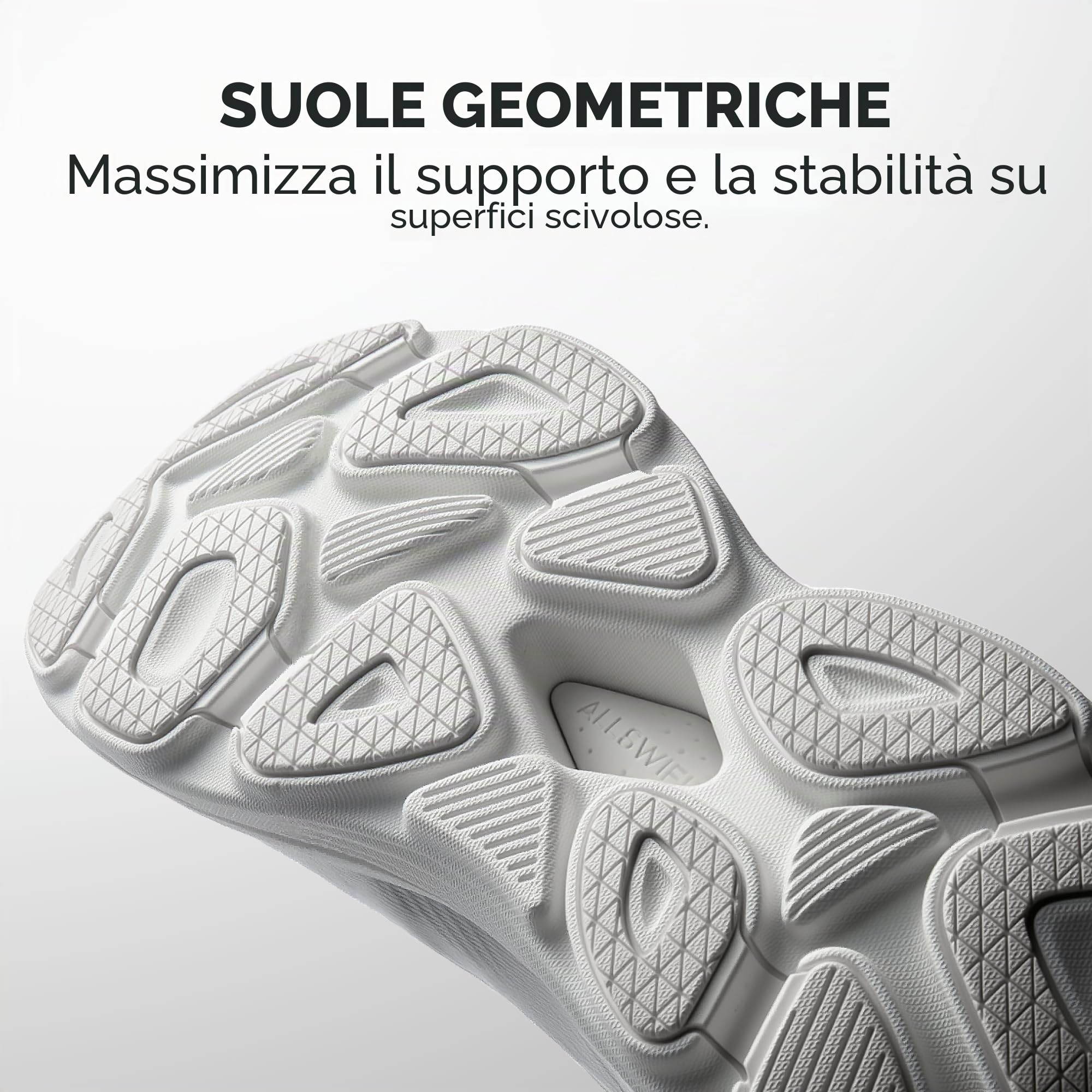 ALLSWIFT Scarpe da Corsa da Uomo Scarpe Comode Antiscivolo Sportive Scarpe da Passeggio