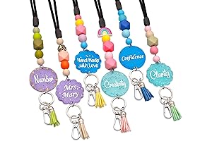 Teacher Lanyards for Schools with ID Badge Holder