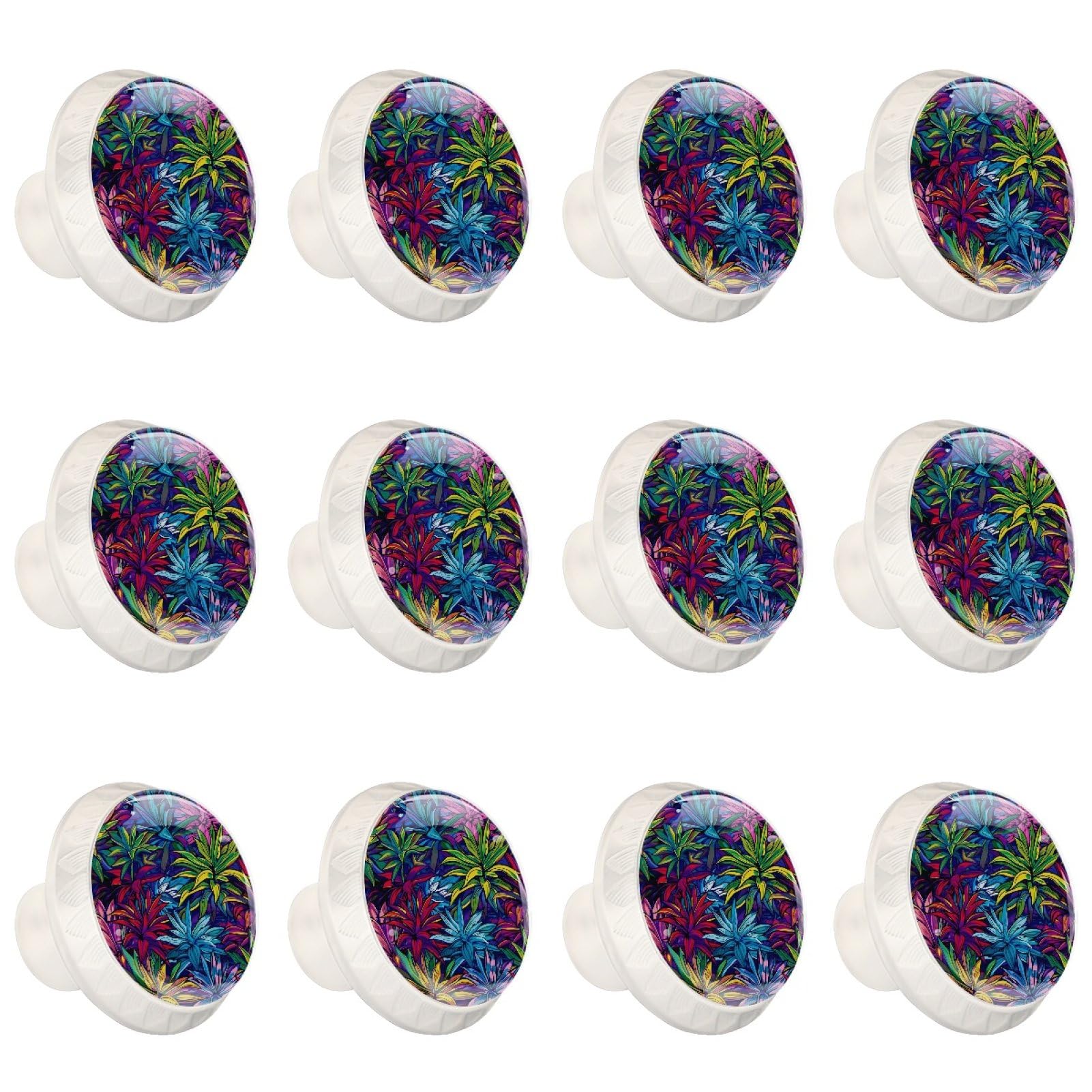 Boutons de tiroir style jungle tropicale pour relooker une cuisine ou chambre