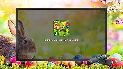 Encantado do coelhinho da Páscoa: música serena, cenas relaxantes, Ambiente À luz de Velas, auxílio
