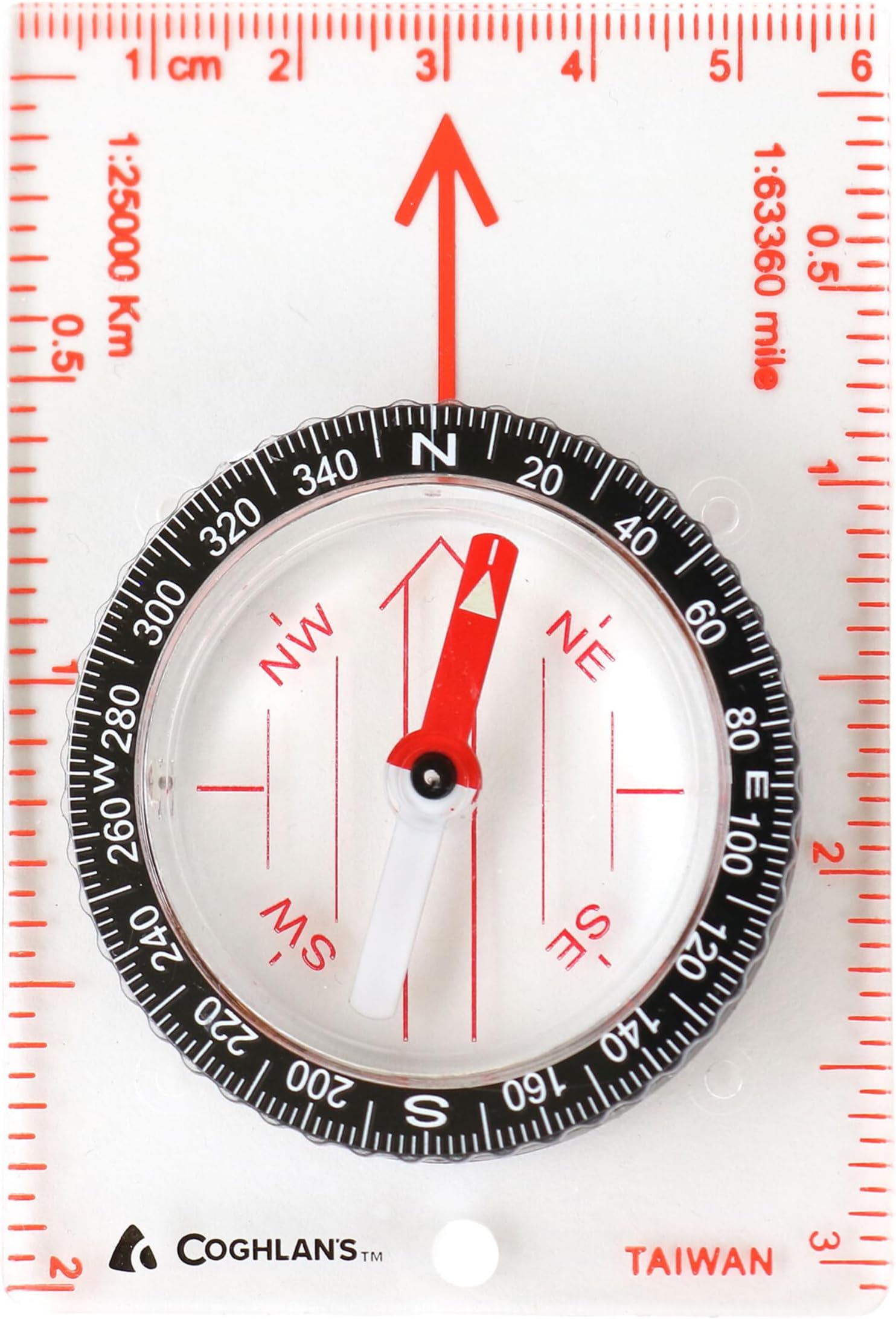Coghlan’s Outdoor Compasses – Lightweight, Durable Navigation Tools for Hiking, Camping, Orienteering & Survival with Map, Wrist, Lensatic, LED, and Carabiner Options