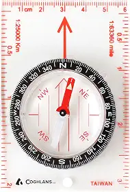 Coghlan's Map Compass