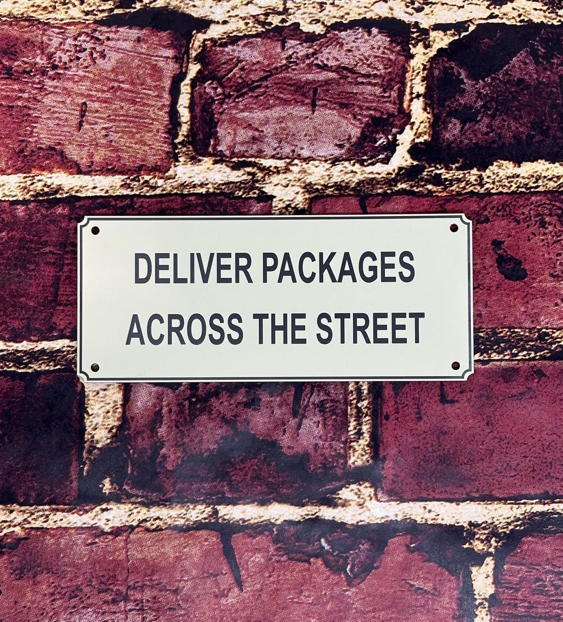 Small Custom Sign - Personalized Engraved Acrylic Plastic Name Plate or Message Sign - Comfort House # J0303