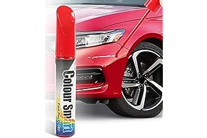 VARGTR Touch Up Car Scratch Repair Paint Clear Painting Pen (Red)