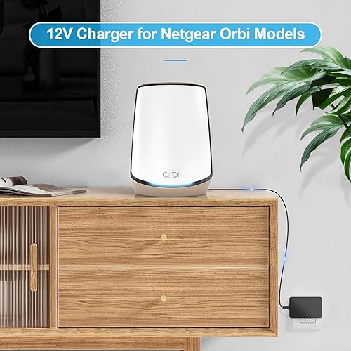 Miniatura 3 de Fuente de alimentación de 12V 3A compatible con Netgear Nighthawk R6700 R7000 Sistema WiFi RBK12 RBK20 RBK22 RBK40 RBK43 y apto para máquinas de