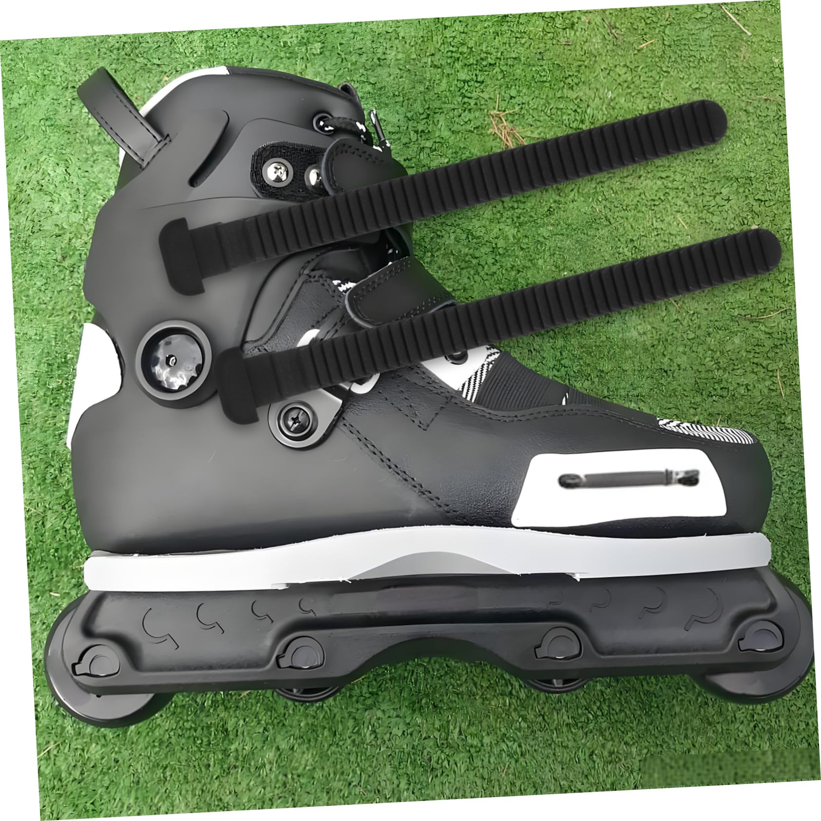 KICHOUSE 2pezzi Cinghie Fissaggio per Snowboard Fibbia per Attacchi Cinghie Ricambio per Stabilità e Utilizzo Accessori per Snowboard e Pattinaggio