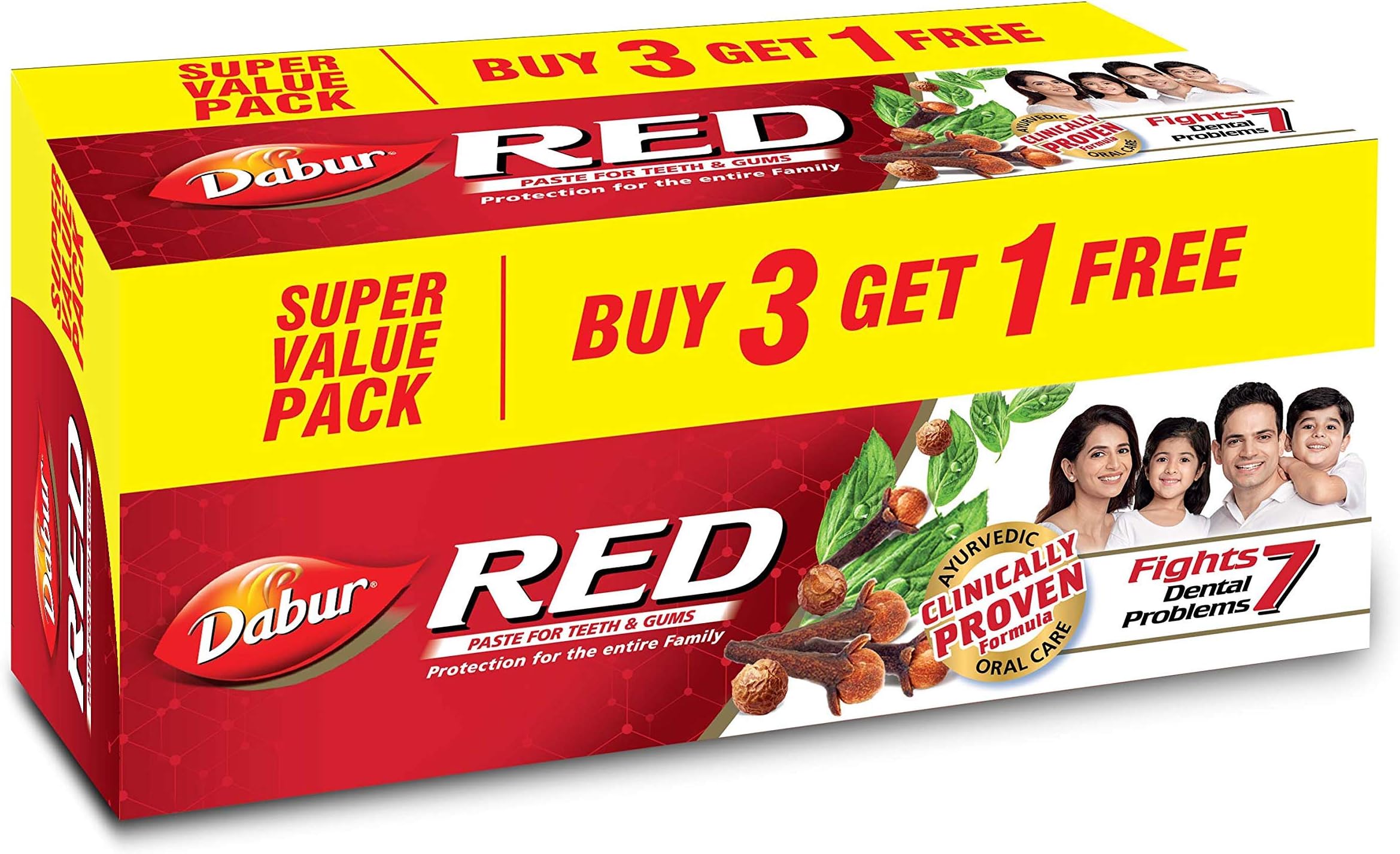 Dabur Red Paste - 200g (Buy 3 Get 1 Free)