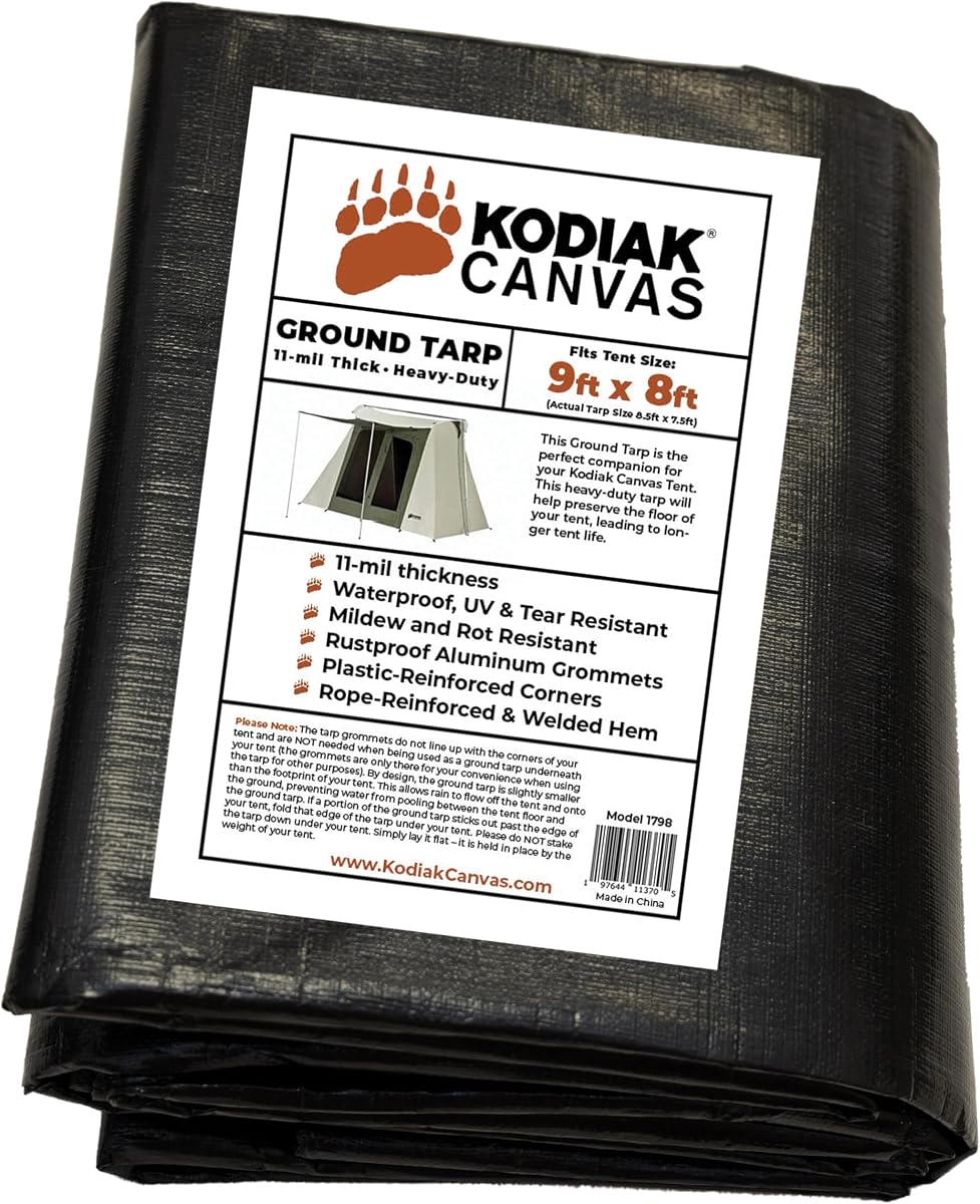 Ground Tarp for Kodiak Canvas Tents - 9x8