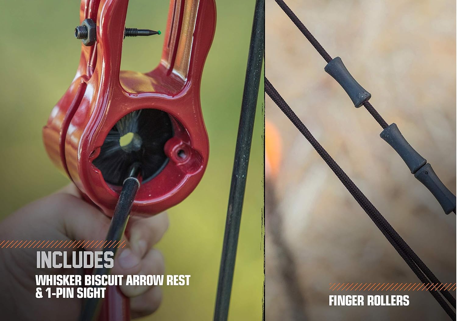 Bear Archery Flash Bow Set for Youth, Recommended Ages 11-14, Ambidextrous, Continuous Draw Weight Up to 18 lb., Continuous Draw Length Up to 24-inches