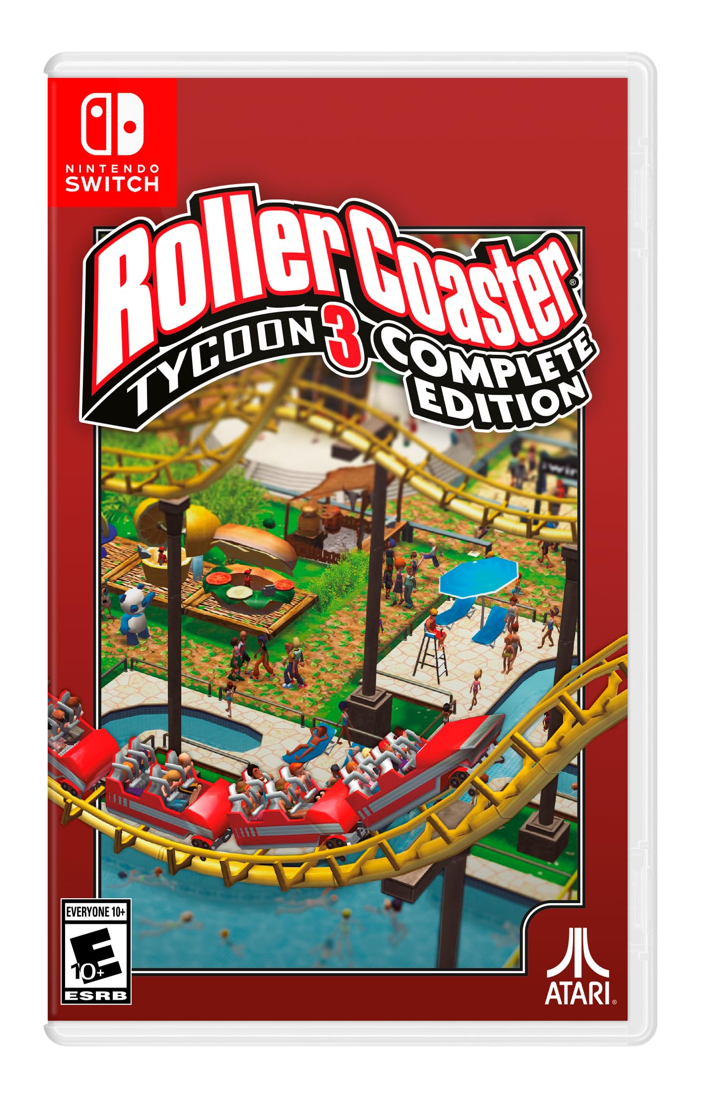 RollerCoaster Tycoon 3 - Complete Edition - Nintendo Switch - Very Good - Used Game
