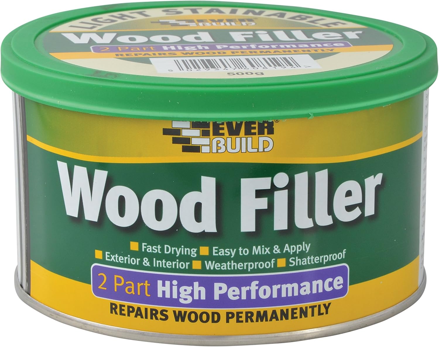 Everbuild 2Part High Performance Wood Filler Fast Drying