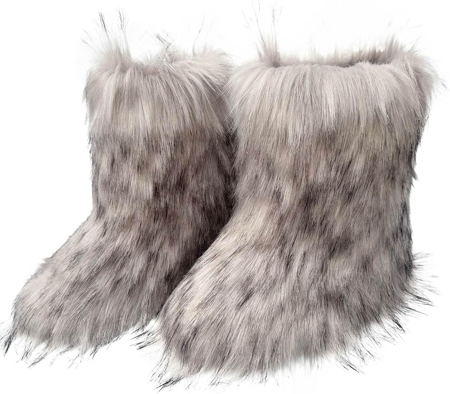 Fashion Women Casual Solid Warm Plush Shoes Snow Boots for Women and Girls with Round Toe for Indoor Outdoor Fashion Leisure