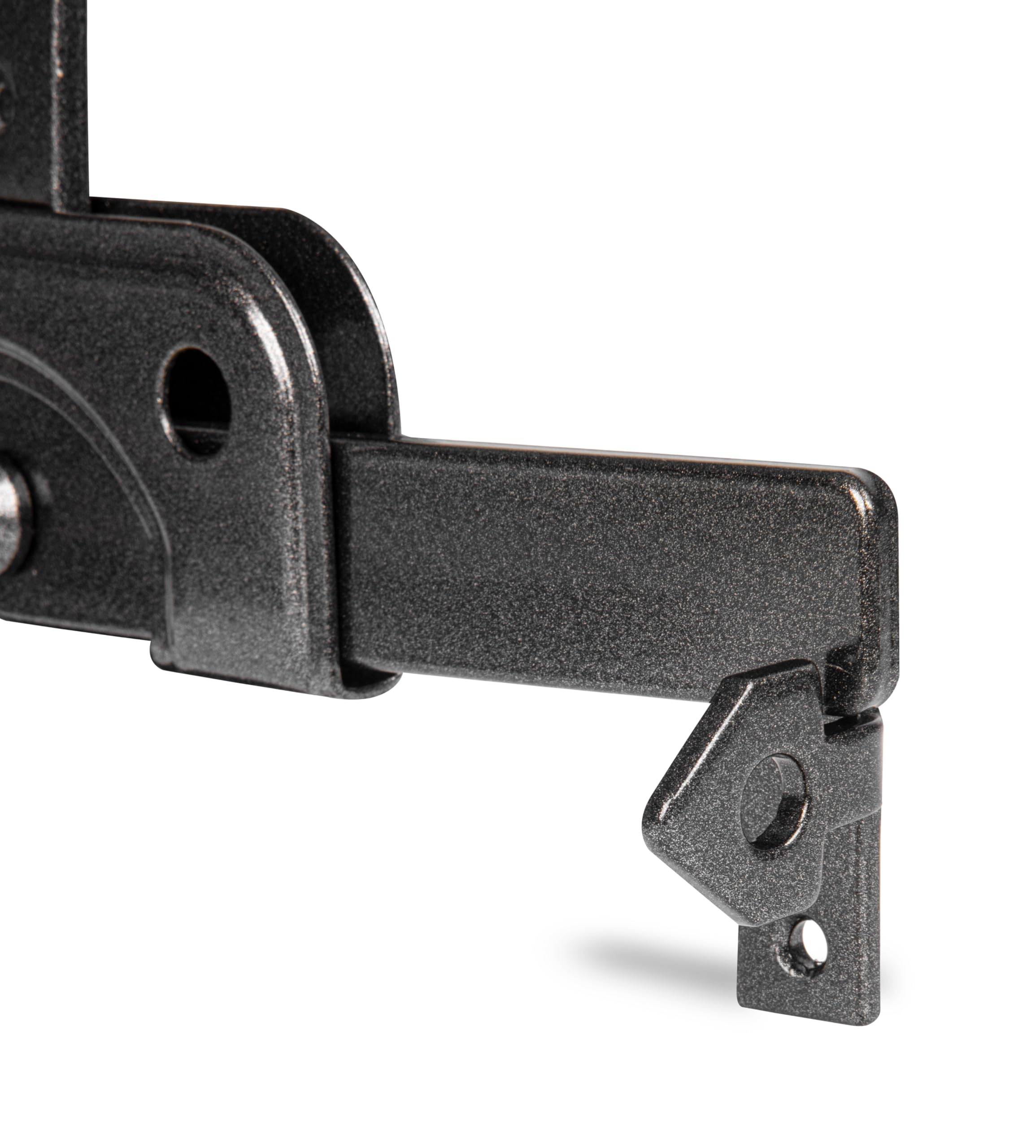 Alberts 822682 DURAVIS® Penture anglaise | avec goupille rivetée | en noir diamant, à couche duplex | penture 391 x 40 mm | charnière 59 x 103 mm | kit de 6