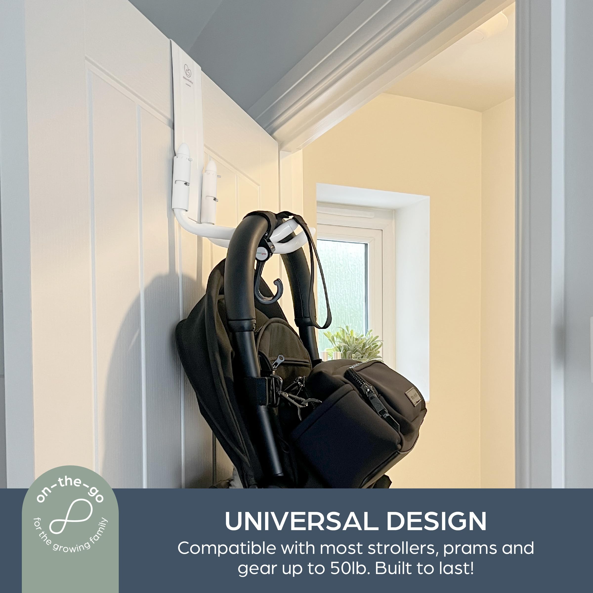 Dreambaby Stollaway - Gancio per porta passeggino/carrozzina