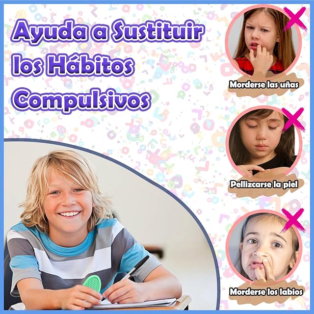 Foto 5 de 6 de Echehi Juguetes Sensoriales para Niños y Adultos, 12 Piezas con 23 Texturas Únicas
