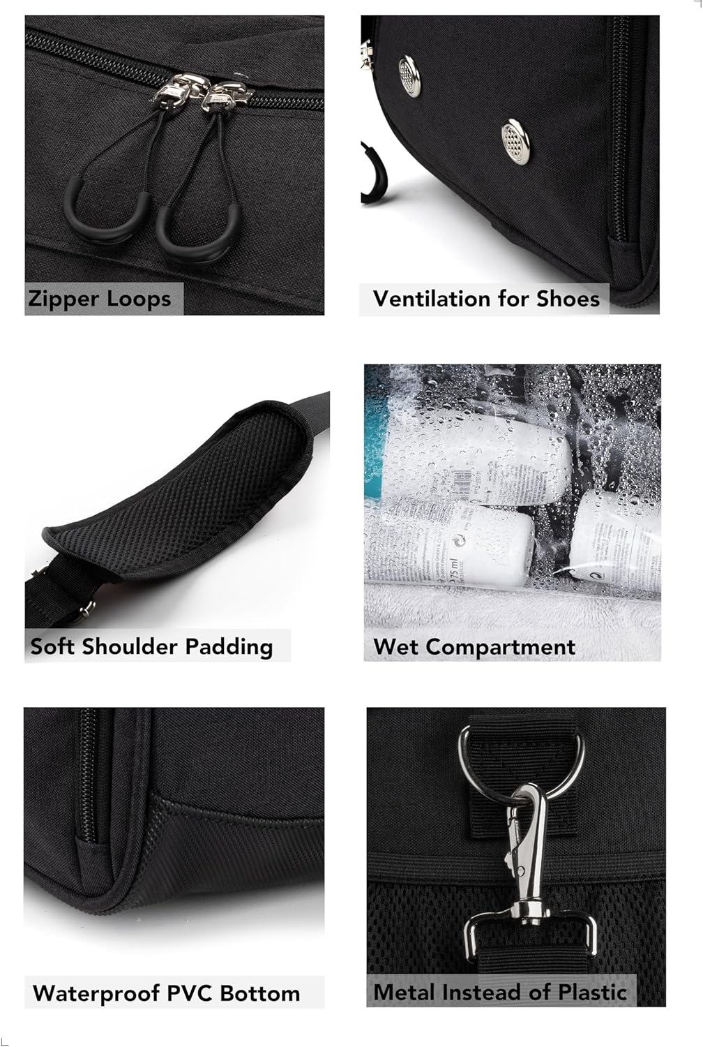 Fitgriff® Gym Bag for Men & Women with Shoe & Wet Compartment - Duffle Bag for Travel, Sports, Fitness & Workout - Image 2