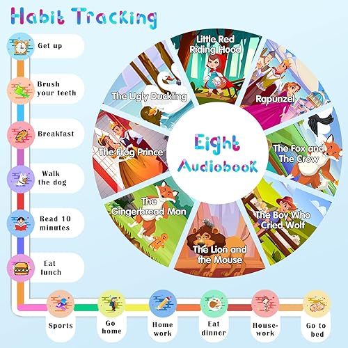 Miniatura 10 de Reloj inteligente para niños y niñas  Reloj inteligente para niños, regalo para niños de 4 a 12 años con 15 juegos, alarma de cámara, video,