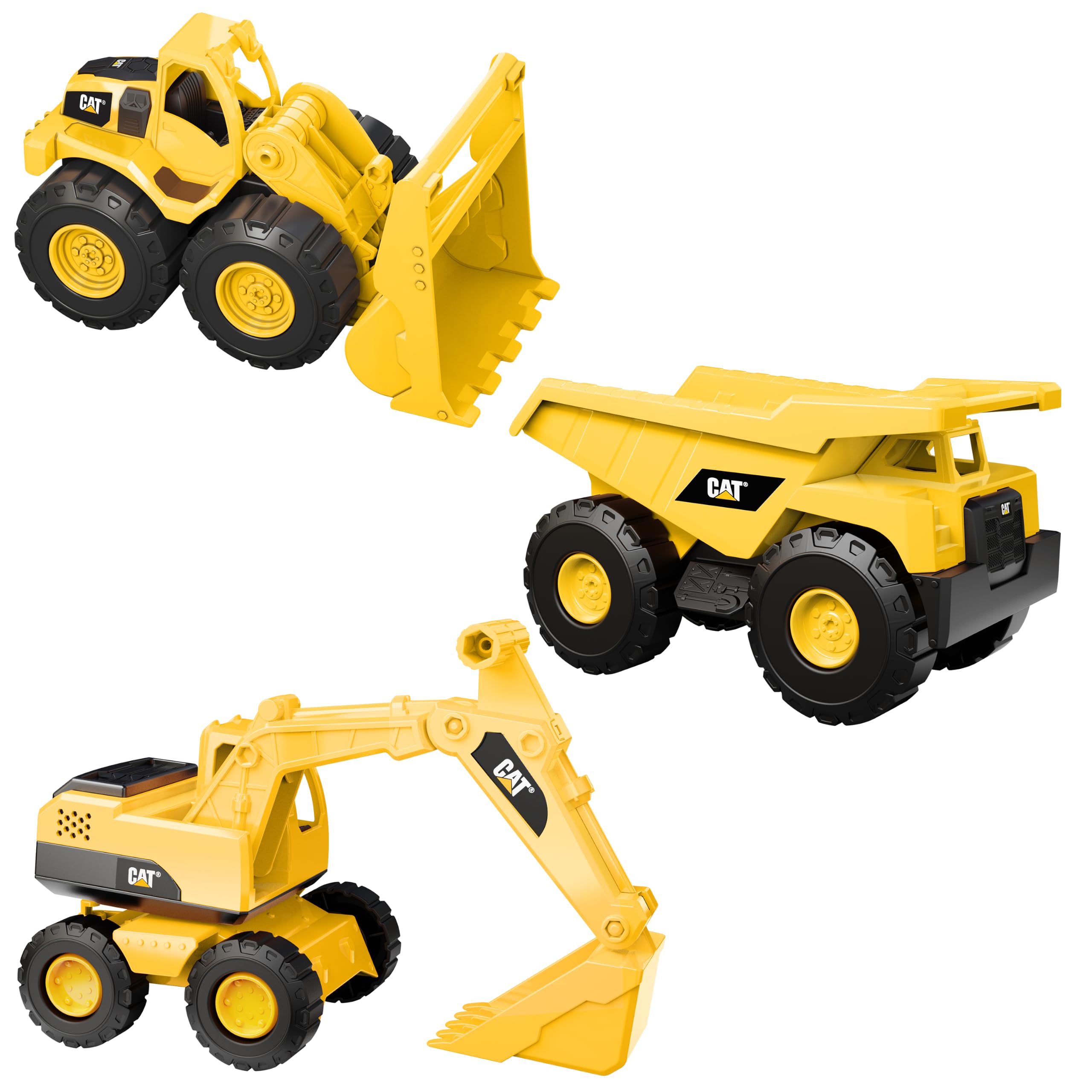 Cat - Juguetes de construcción de 3 Unidades — Paquete de 3 Unidades