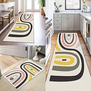 Loper voor de gang, lang, 40 x 80 cm, antislip wasbare