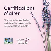 Vista 4 de NOW Essential Oils, Peppermint Oil, Invigorating Aromatherapy Scent, Steam Distilled, 100% Pure, Vegan, Child Resistant Cap, 2-Ounce