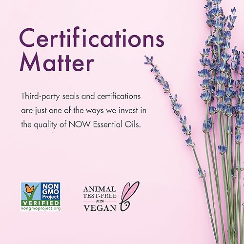 Miniatura 4 de Aceites esenciales NOW Foods, aceite de árbol de té, esencia de aromaterapia limpiadora, destilados al vapor, 100% puros, vegano, tapa a prueba de