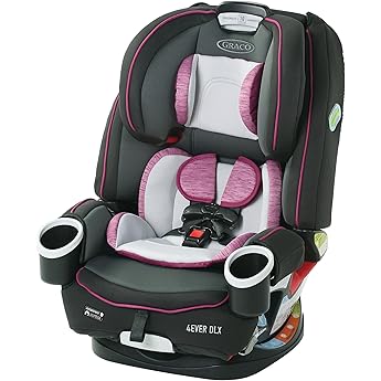 Graco 4Ever DLX SnugLock Grow 4-in-1 Car Seat | Featuring Easy Installation and Expandable Backrest, Henry