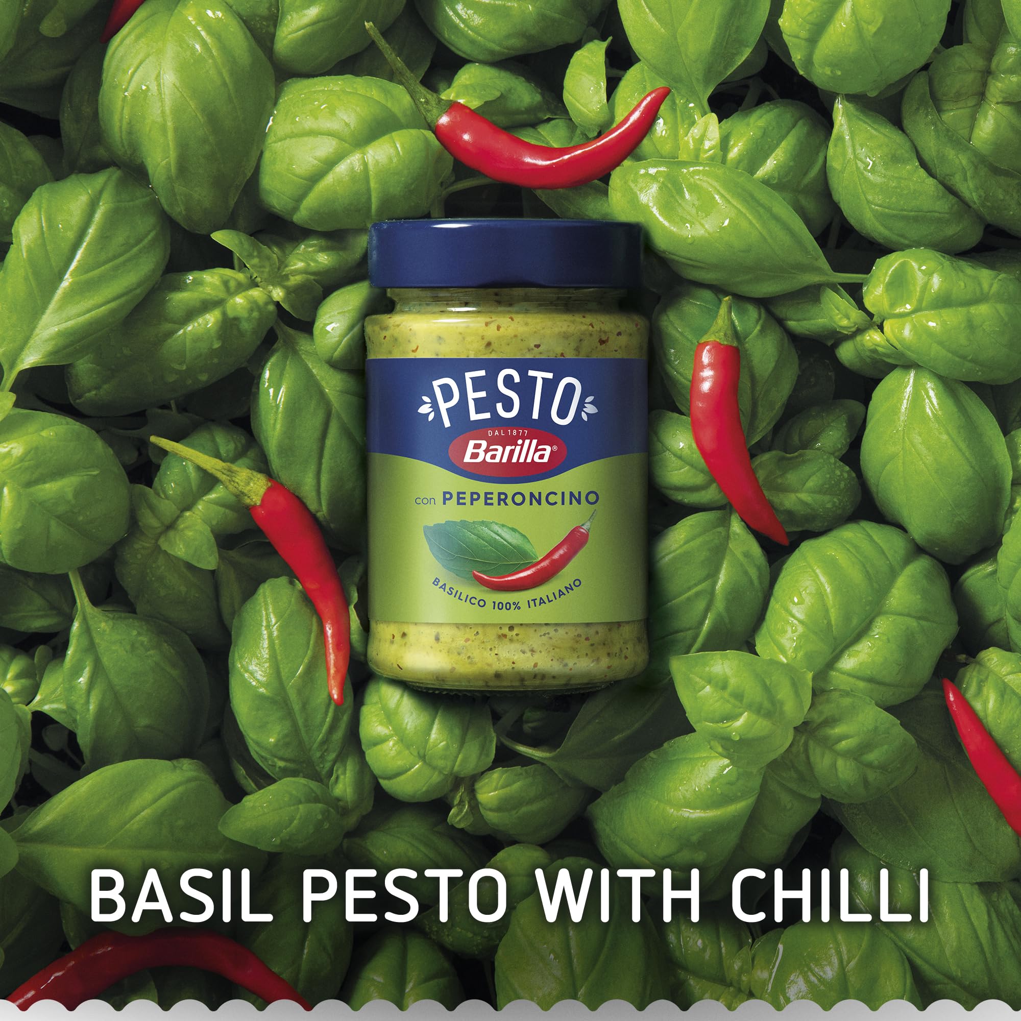 Barilla Pesto Albahaca y Pimiento 195 g