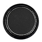Pure Ziva Black Matte Opaque Smokey Eye Onyx Midnight Zero Jet Black Pressed Powder Single Vegan Eyeshadow; Talc, Paraben & Cruelty Free