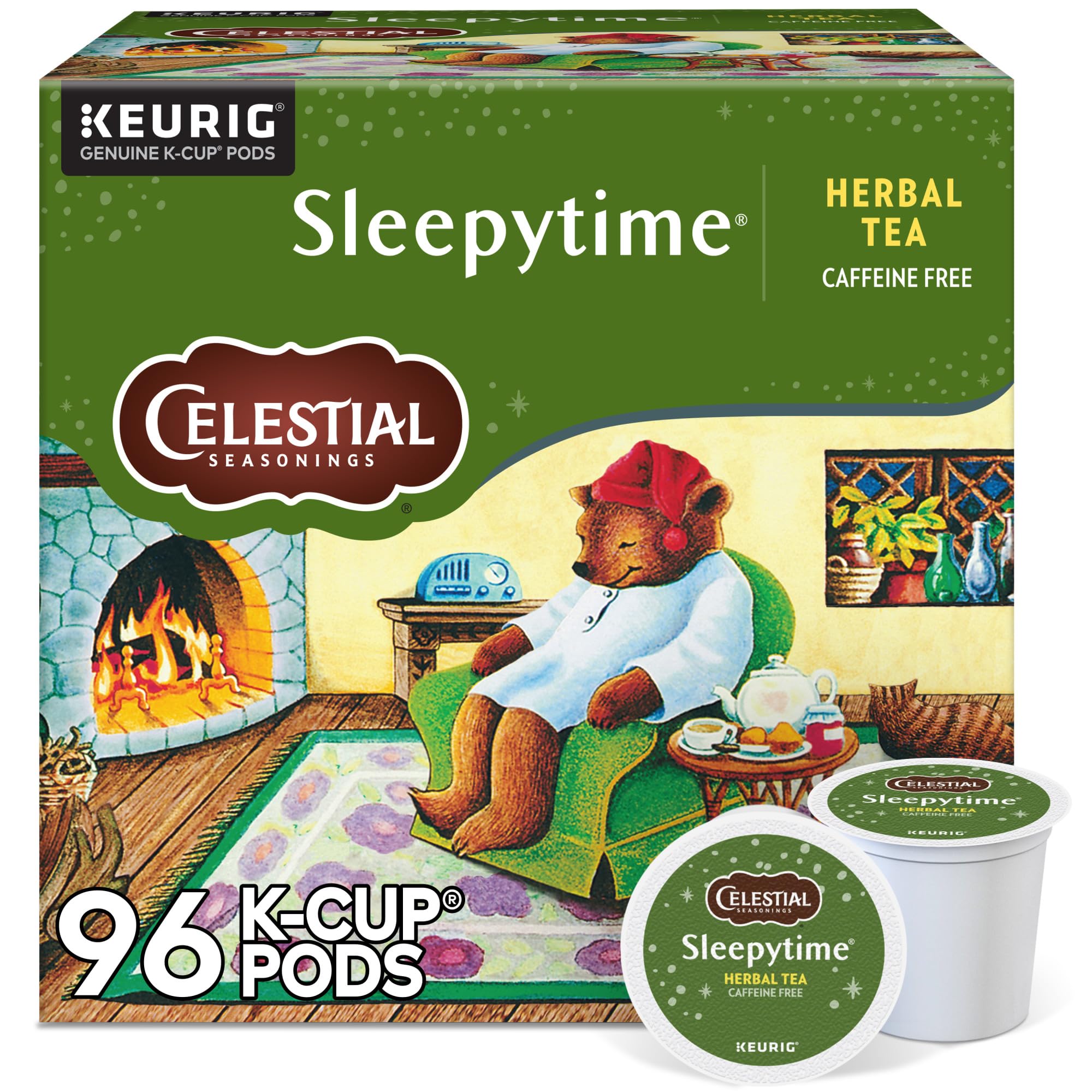 Sleepytime Herbal Tea, Single-Serve Keurig K-Cup Pods, 96 Count