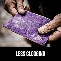 Vista 5 de 3M Papel de lija de grado profesional, grano 180, hojas de 9 x 11 pulgadas, paquete de 20 unidades para acabado fino en superficies de madera, metal