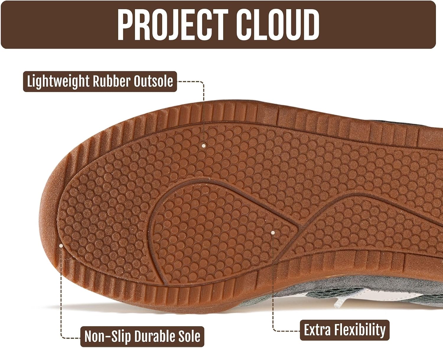 Genuine Leather Slip On Sneakers for Women with Leather Memory Foam Insole image 5