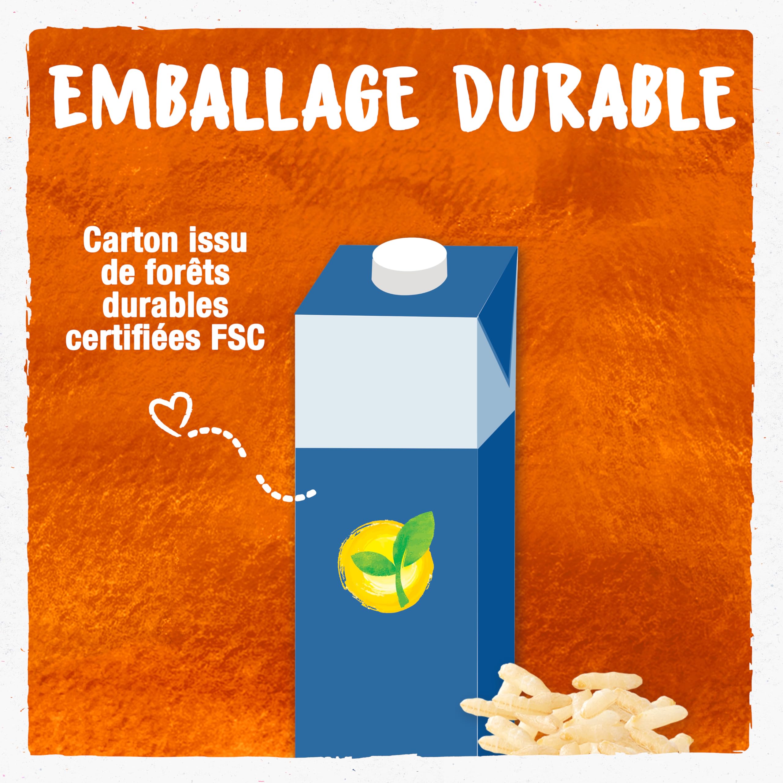 BJORG - Riz Cuisine - Préparation Culinaire Bio à Base de Riz - 100% Végétale - Faible en Sel - Texture Onctueuse - Parfaite pour Plats Sucrés et Salés - Écoreponsable - 20cl