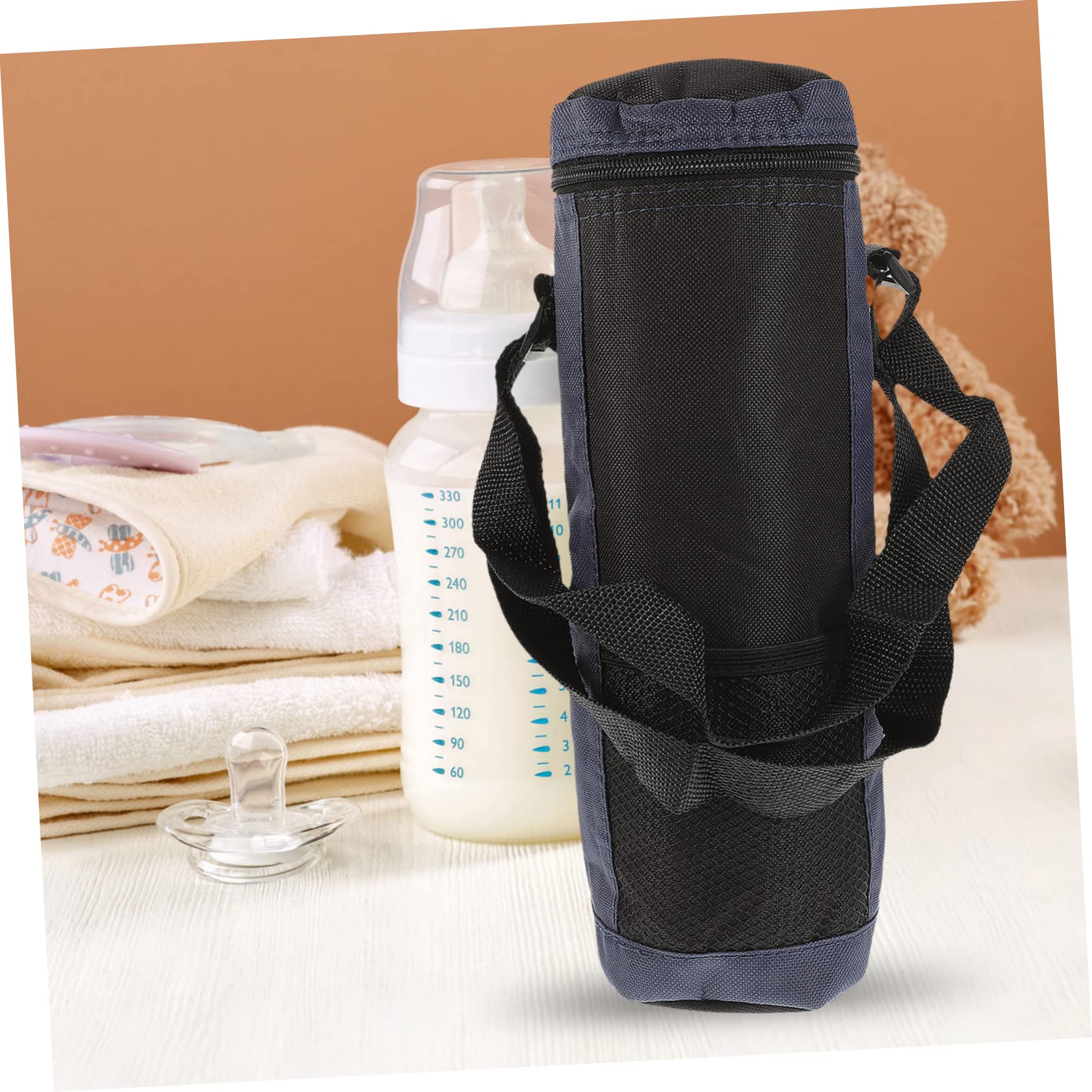 Funda Térmica Portátil de Tela Oxford para Botellas de Leche Paquete de 2 para Viajes