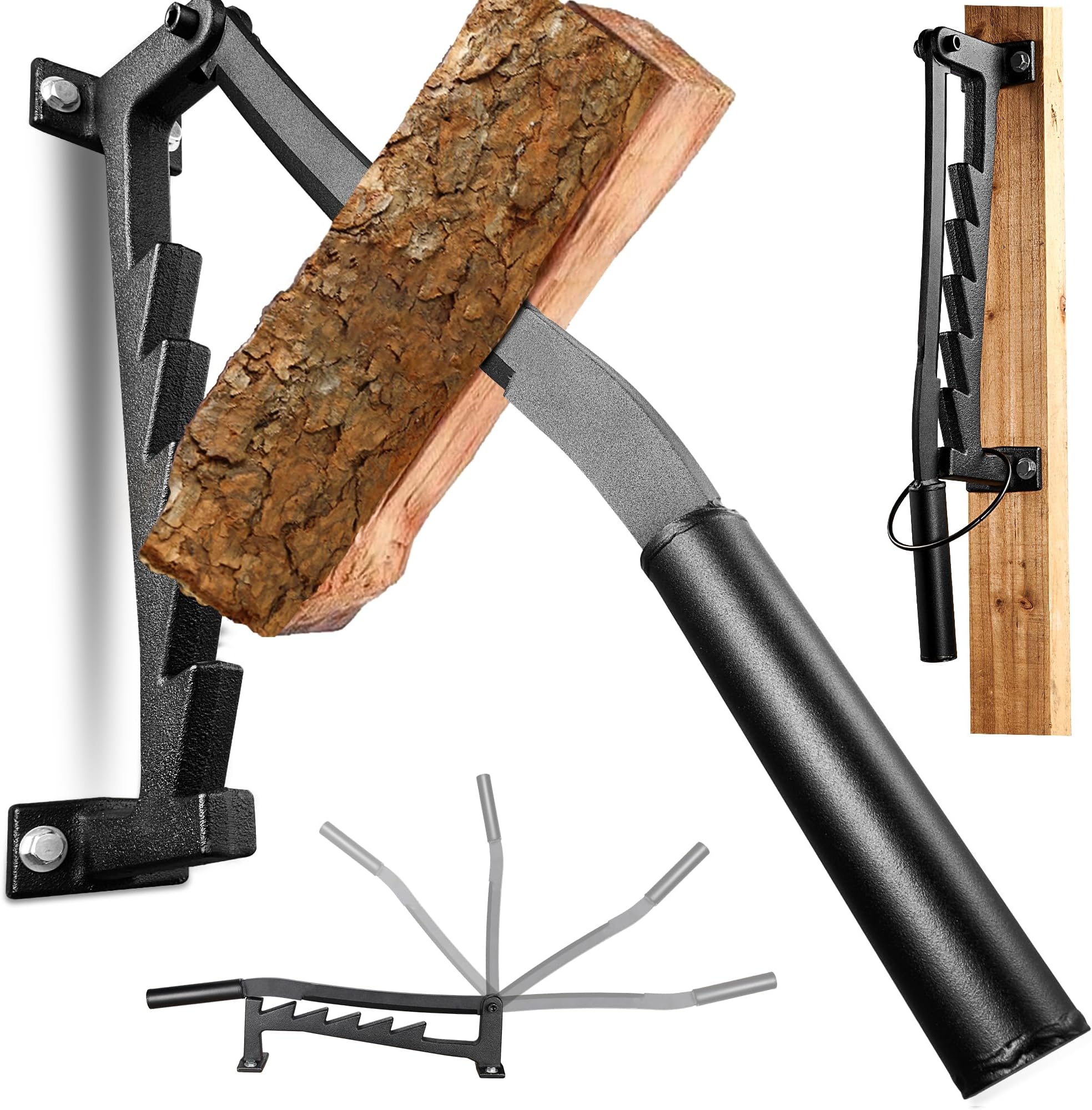 Voltstorm Wall Mounted Wood Splitter, Kindling Splitter