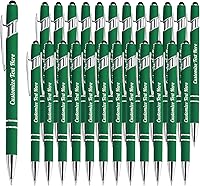 Vista 46 de Hasta 500 bolígrafos personalizados a granel con logotipo de mensaje de nombre comercial, bolígrafos grabados personalizados con lápiz óptico