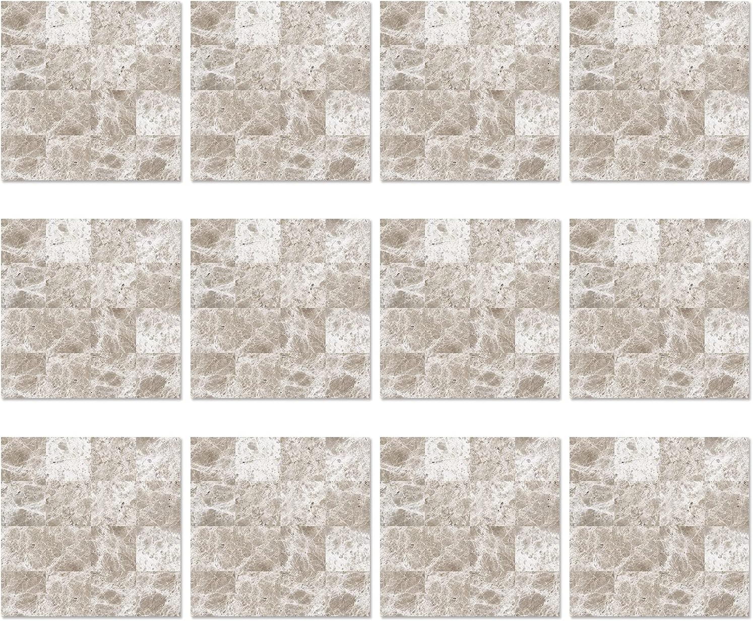 Adesivi per piastrelle da parete esagonali autoadesivi decorativi 3d di lusso pe