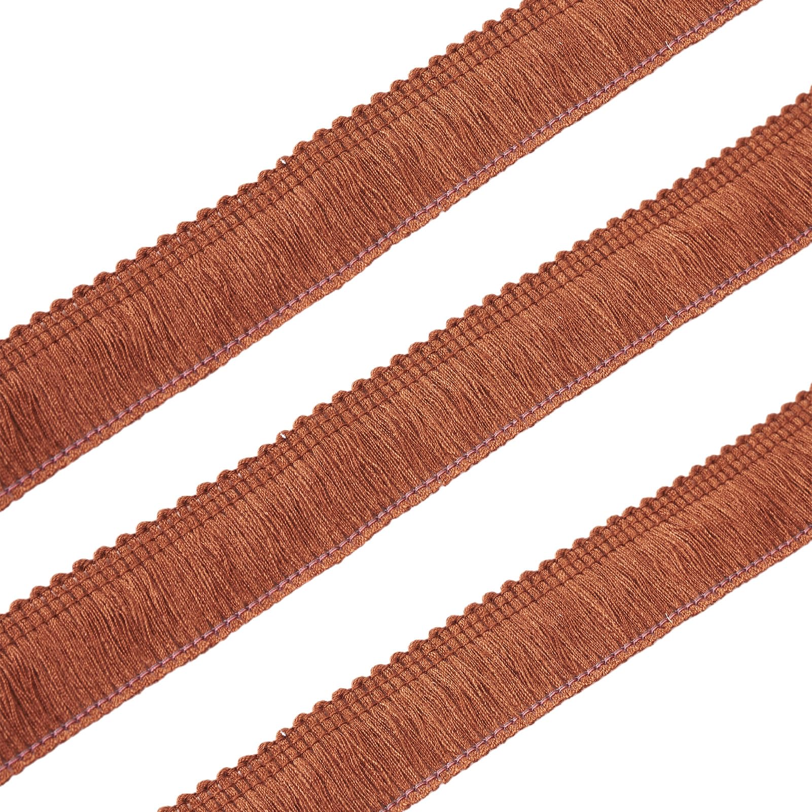 Craftdady 27 Yards Fringe Tassel Trim 25mm Polyerter Fibre Fringe Trim Tassel Ribbon for Sewing Quilting DIY Craft Home Decoration - Image 2