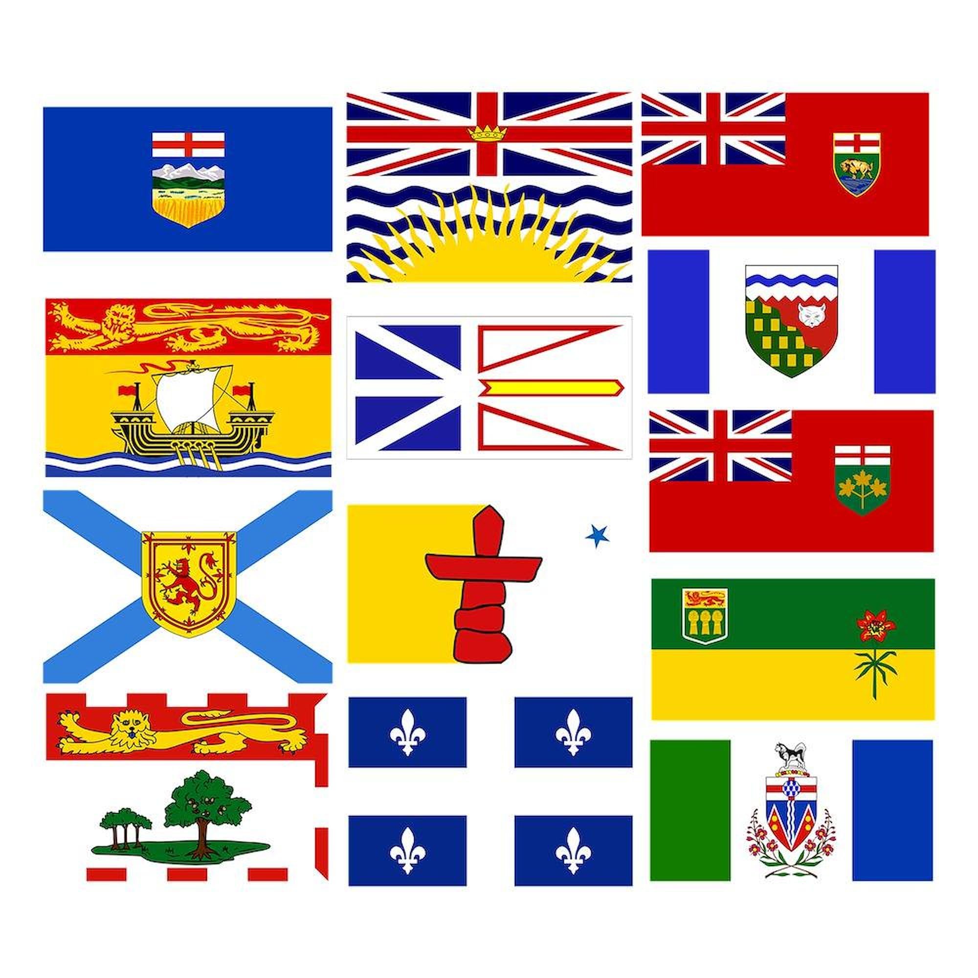 CafePress Canadian Provinces Twin Duvet Cover, Printed Comforter Cover, Unique Bedding,