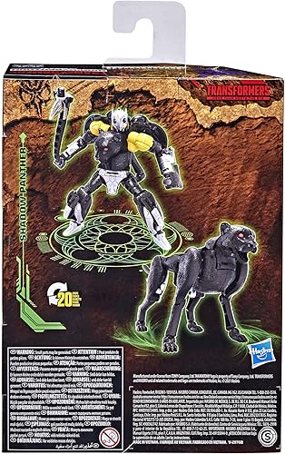 Miniatura 5 de Transformers Toys Generations War for Cybertron: Kingdom Deluxe WFC-K31 Shadow Panther Figura de acción – Niños a partir de 8 años, 5.5 pulgadas