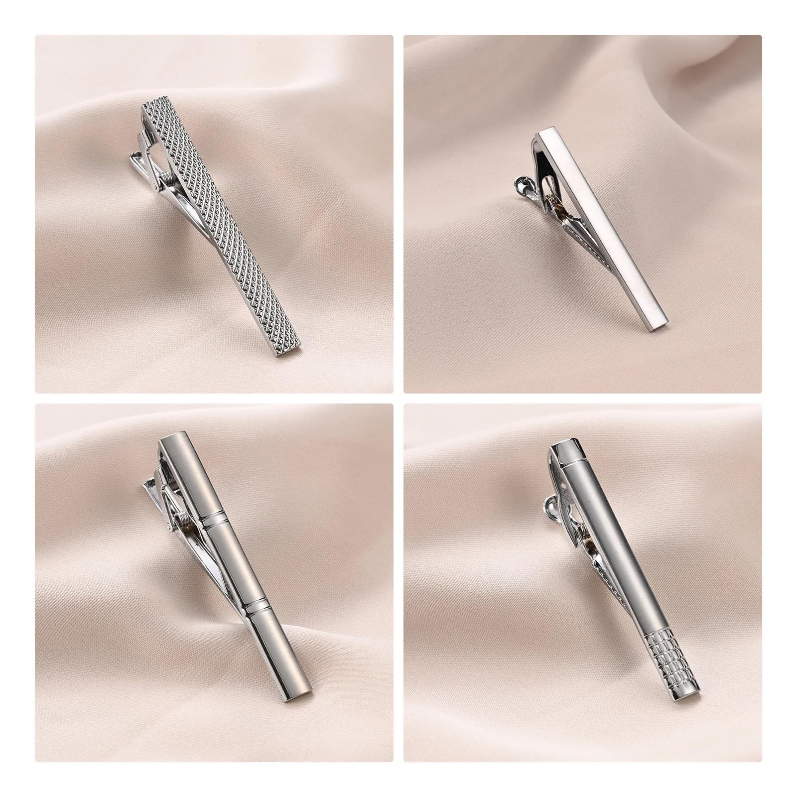 Krawattenklammer for Männer, for Herrenhemd, Business-Krawatten, Herrenmanschetten-Krawattennadeln, Herrenschmuck, Manschettenknopf, Anwalt