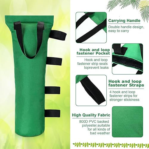 Miniatura 3 de Amylove 16 bolsas de arena para toldo, 400 libras, bolsas de peso para toldo, bolsas grandes a prueba de viento para toldo desplegable o tienda de