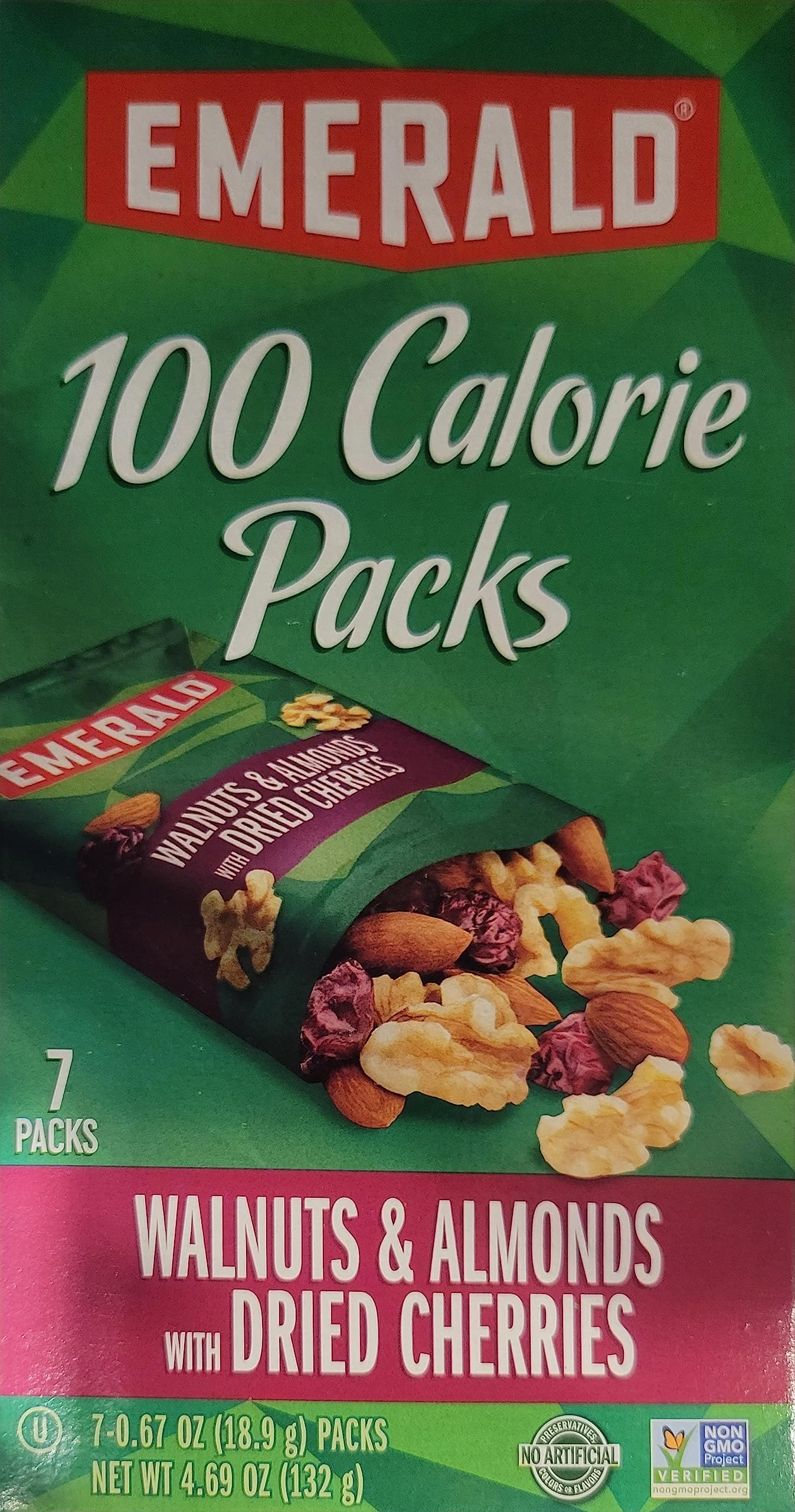 Amazon.com : Emerald® 100 Calorie Pack Nuts, Natural Walnuts and