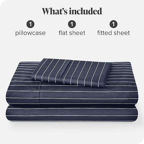 Miniatura 295 de Bare Home Juego de sábanas de tamaño individual XL, tamaño de dormitorio universitario, sábanas de microfibra ultrasuave de 1800 hilos, bolsillos 22