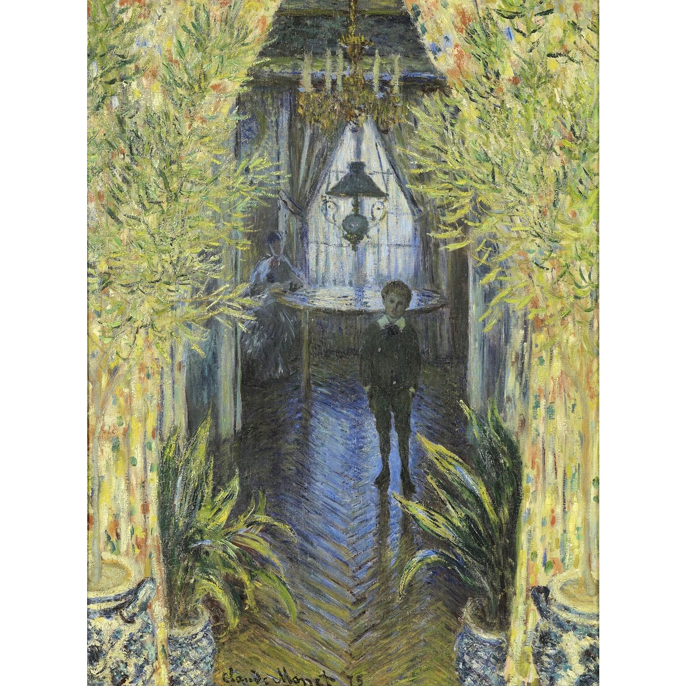 Monet Un coin de l'appartement ARTICULOZY habillez vos murs vides avec élégance