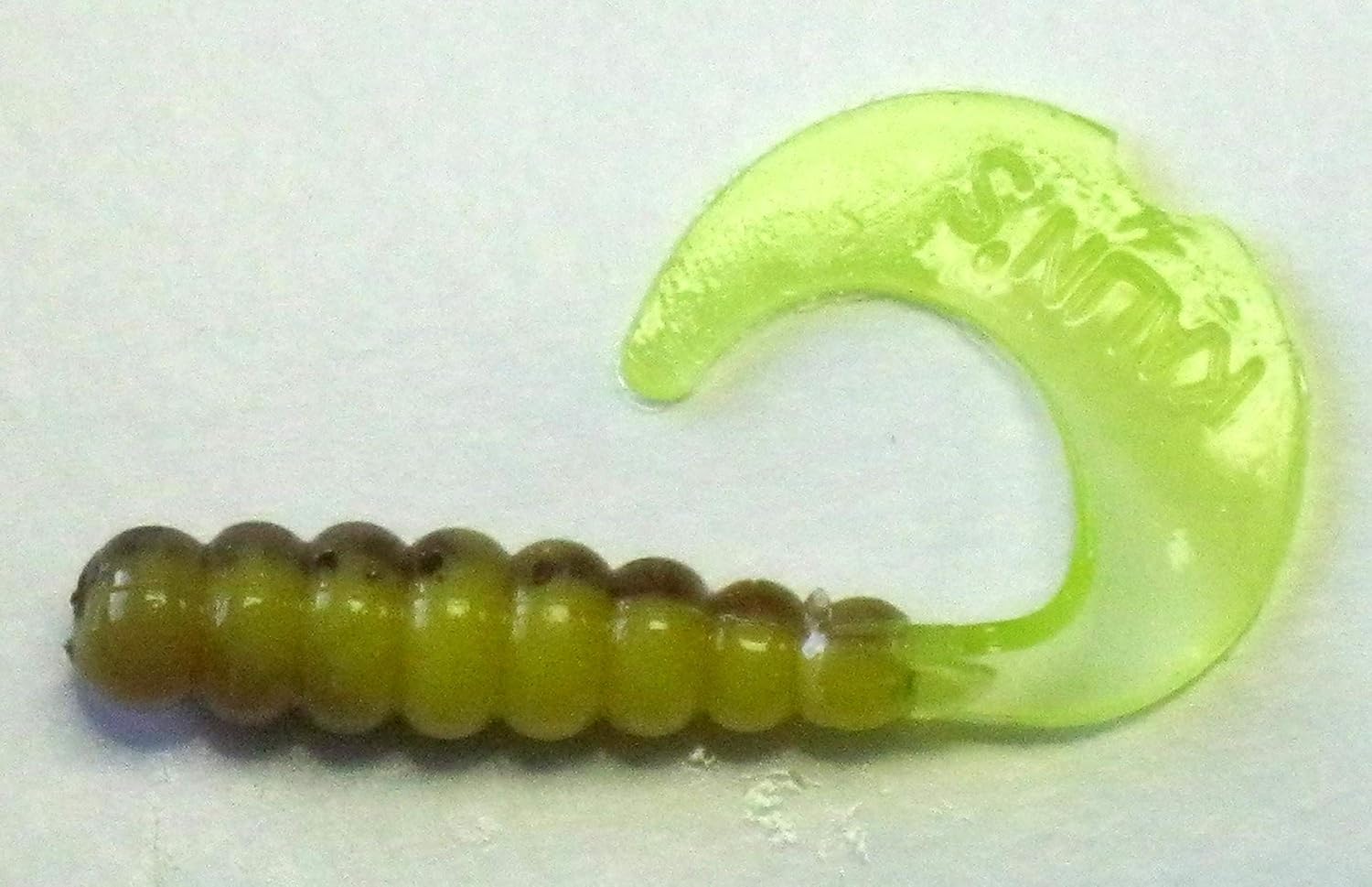 Kalin's 2 Inch Triple Threat Grub (10 Pack) Yellow Jacket 2"