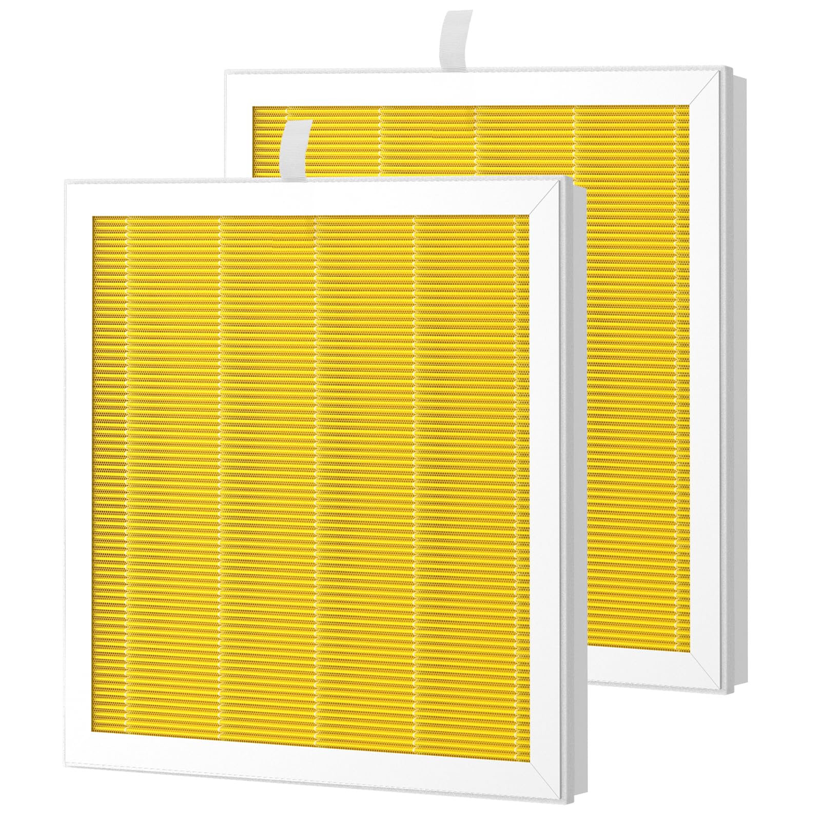 2 Pack G3 Pet Care Filters For AMEIFU G3 &amp; VEWIOR A3 Air Purifier, Yellow